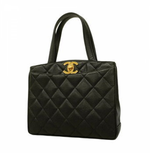 Chanel handbag Matelasse Decacoco caviar skin black - Picture 1 of 6